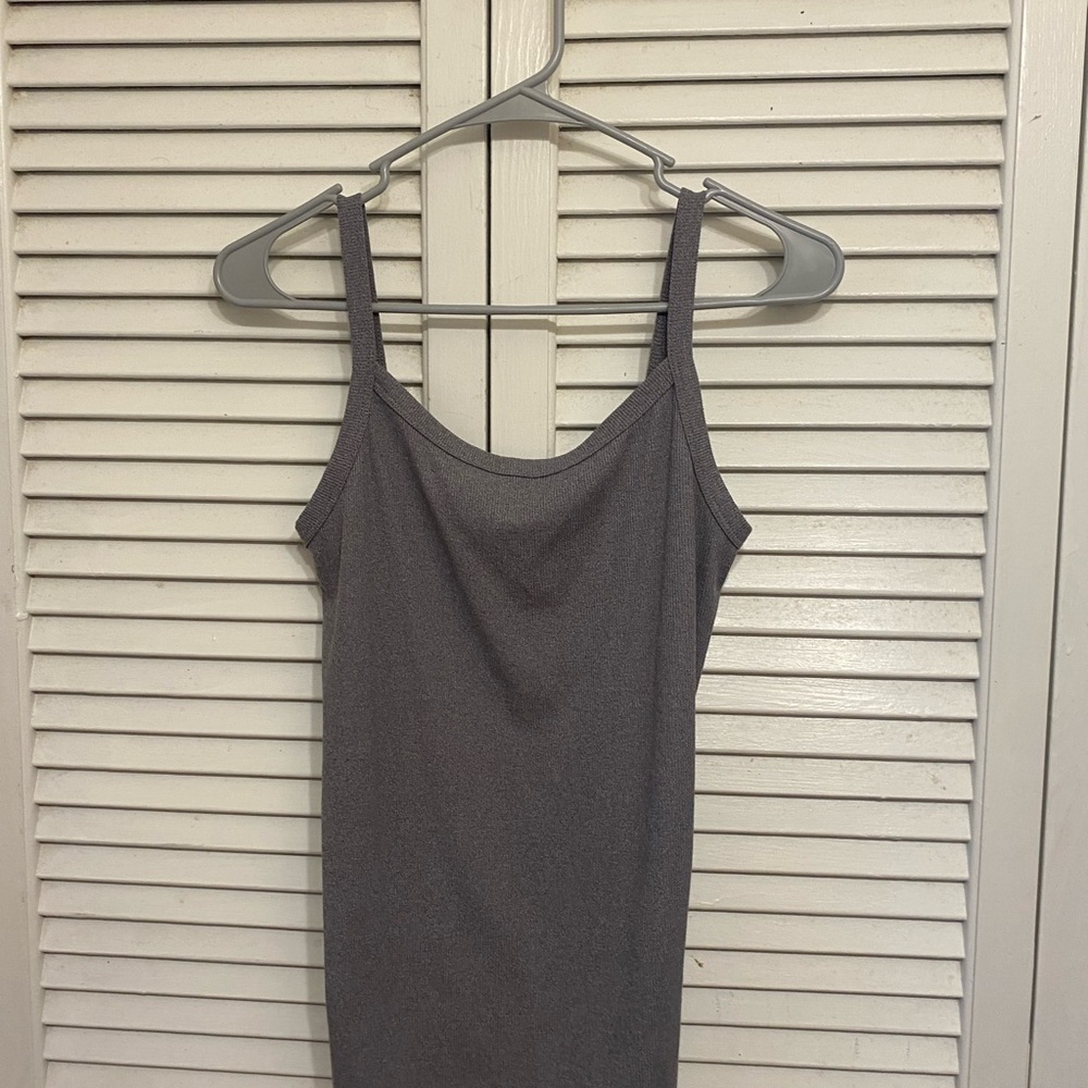 No Boundaries Charcoal Camisole